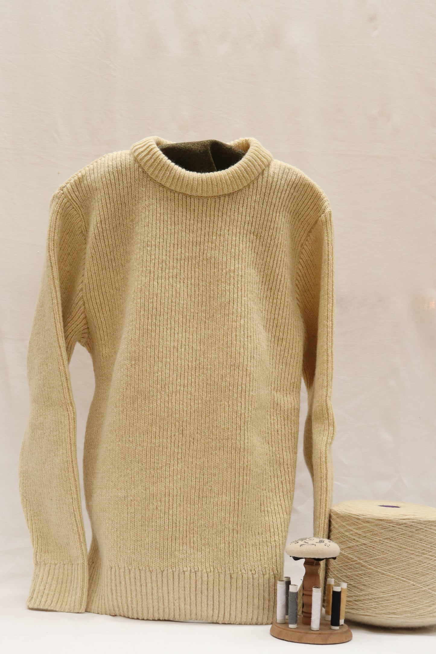 Langley Crew Neck Wool Jumper