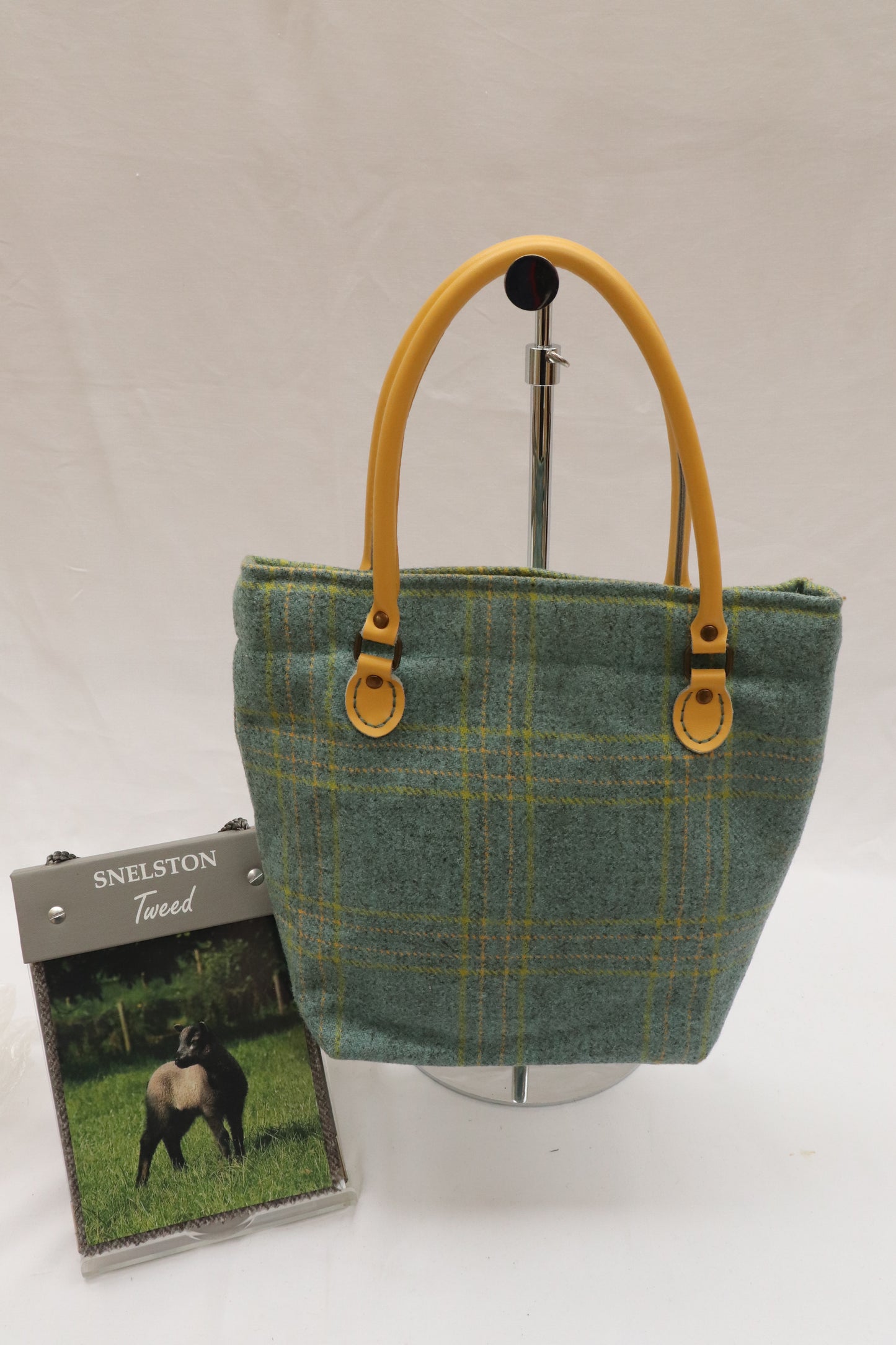 Snelston Bright Tweed Handbag