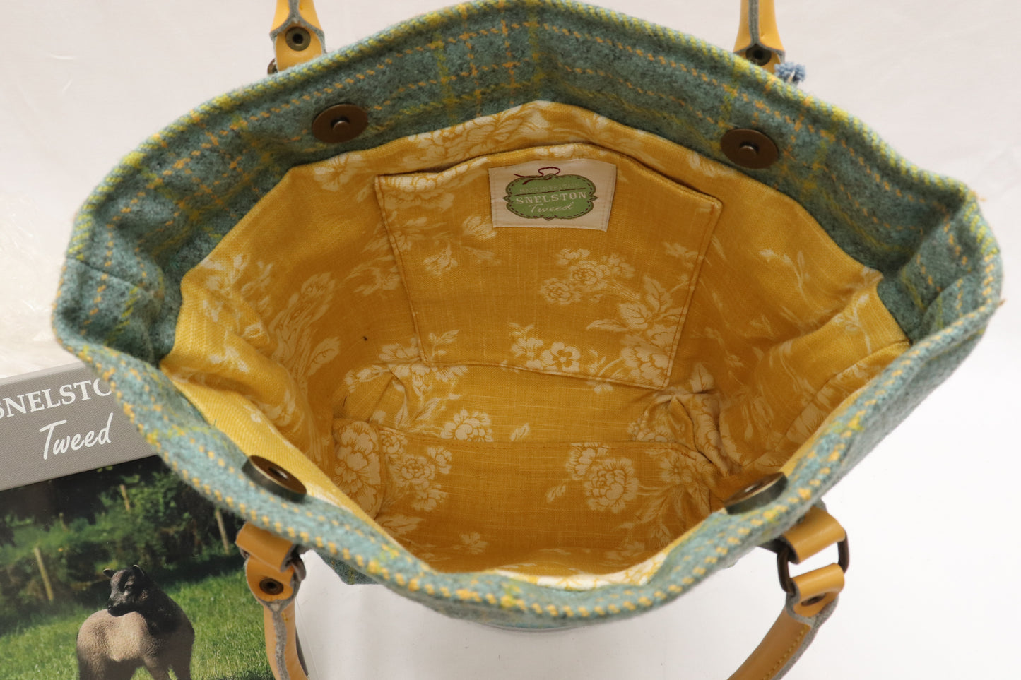 Snelston Bright Tweed Handbag