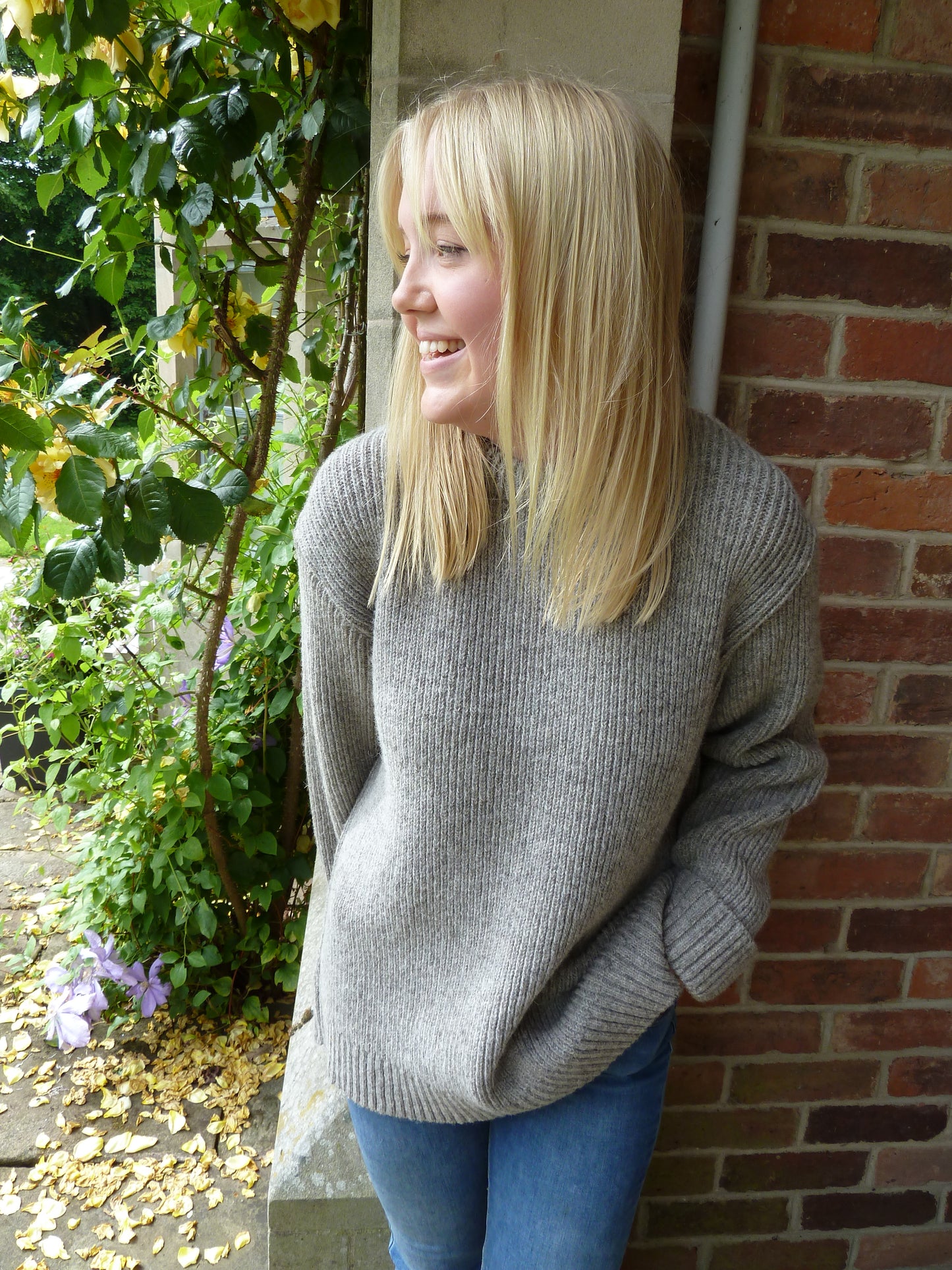 Langley Crew Neck Wool Jumper